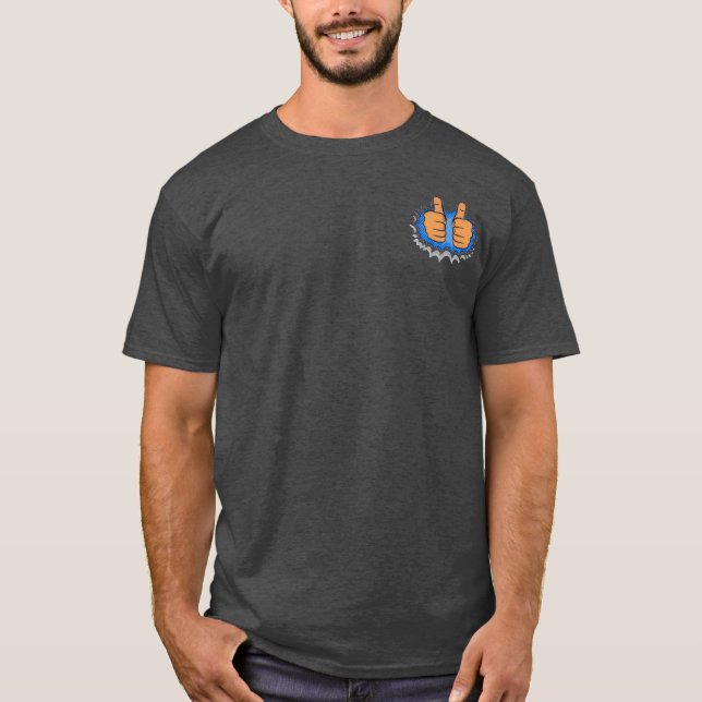 Camiseta Mikey D's Dois Dedões Para Cima (Frente)