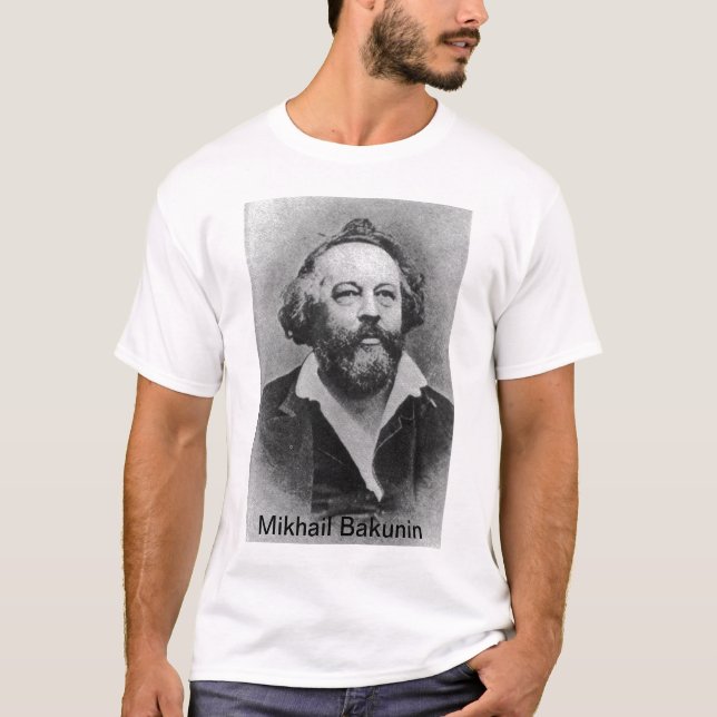 Camiseta Mikhail Bakunin (Frente)