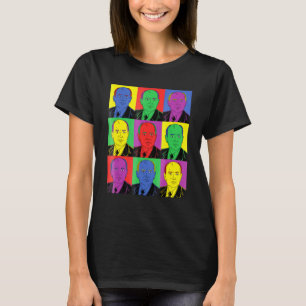 Camiseta Mikhail Gorbachev Pop Art Vintage History Tee