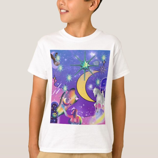 Camiseta Mikitiez aquarius galáxia verão brilhando cerveja (Frente)