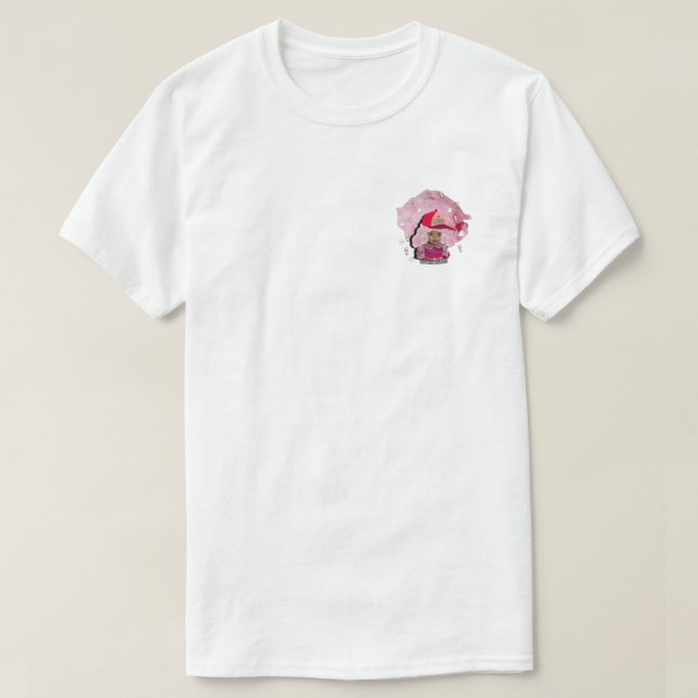 Camiseta Mikitiez cottoncandy icecream quente dia ensolarad (Frente do Design)