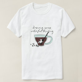 Camiseta Mikitiez halloween espresso bruxa café
