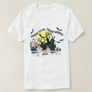 Camiseta Mikitiez saúda fim de semana do Halloween no caste