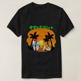 Camiseta Mikitiez Summer windsurf bananasplit icecream