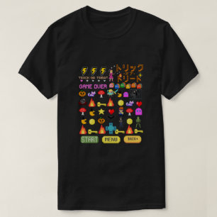 Camiseta Mikitiez videogame pixel halloween spookat
