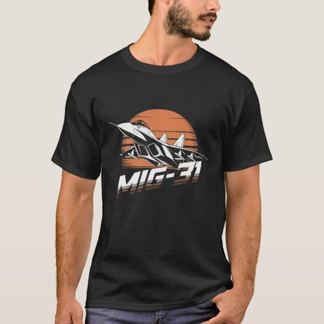 Camiseta Mikoyan MiG-31 (Frente)