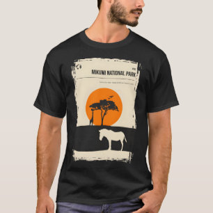 Camiseta Mikumi Tanzania National Park vintage mínima