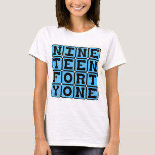 Camiseta Mil Novecentos e Quarenta e Um, Ano 1941