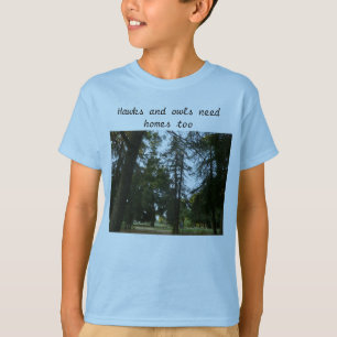 Camiseta Mil Oaks estacionam árvores de conservação e pa