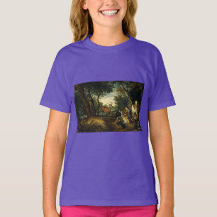 Camiseta Milagre do Santo Hubert por Peter Paul Rubens
