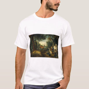 Camiseta Milagre do Santo Hubert por Peter Paul Rubens