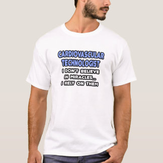 Camiseta Milagres e Tecnólogos Cardiovasculares