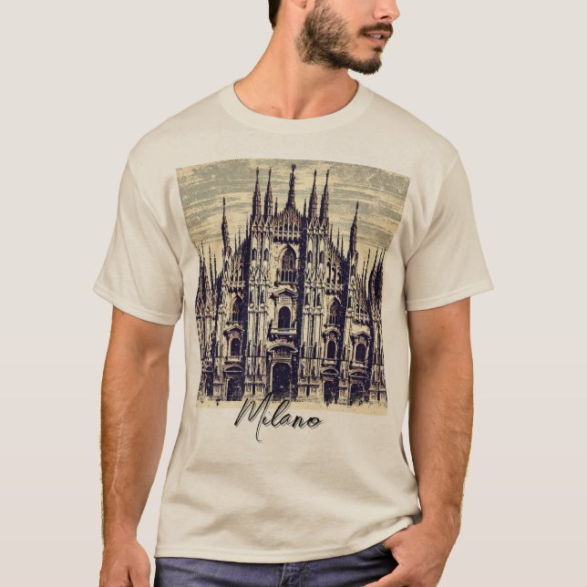 Camiseta Milan Itália T-shirt (Frente)