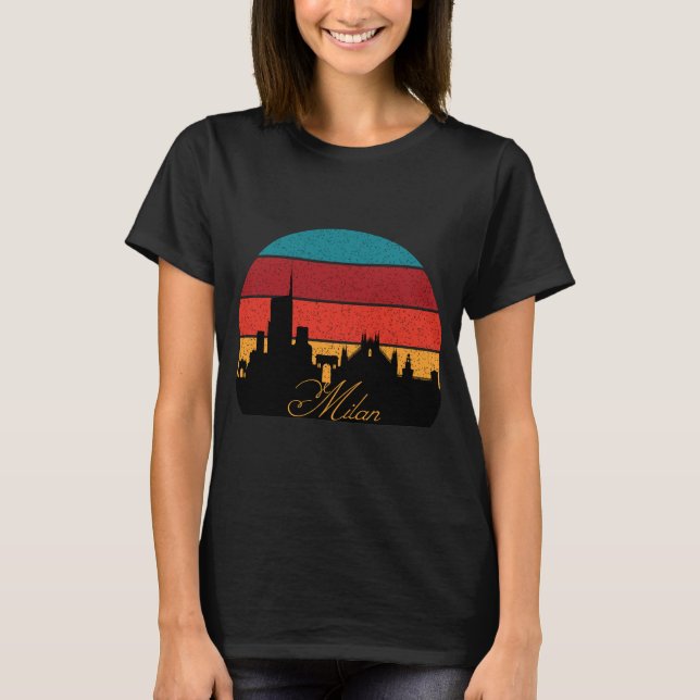 Camiseta Milan Silhouette (Frente)