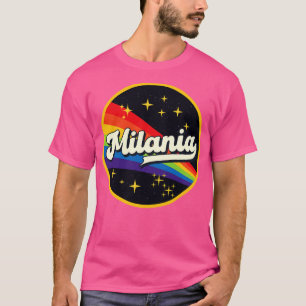 Camiseta Milania Rainbow No Space Vintage Style