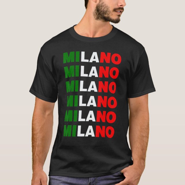 Camiseta Milano Italy (Frente)