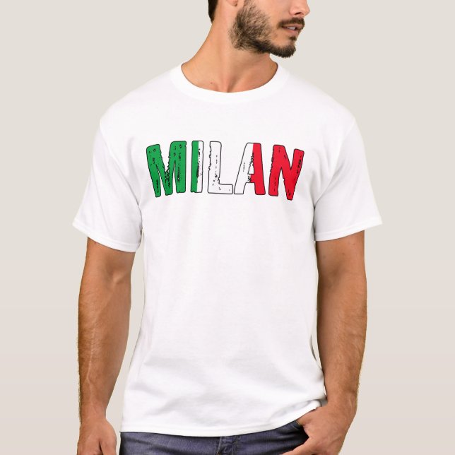 Camiseta Milano Milano Itália (Frente)