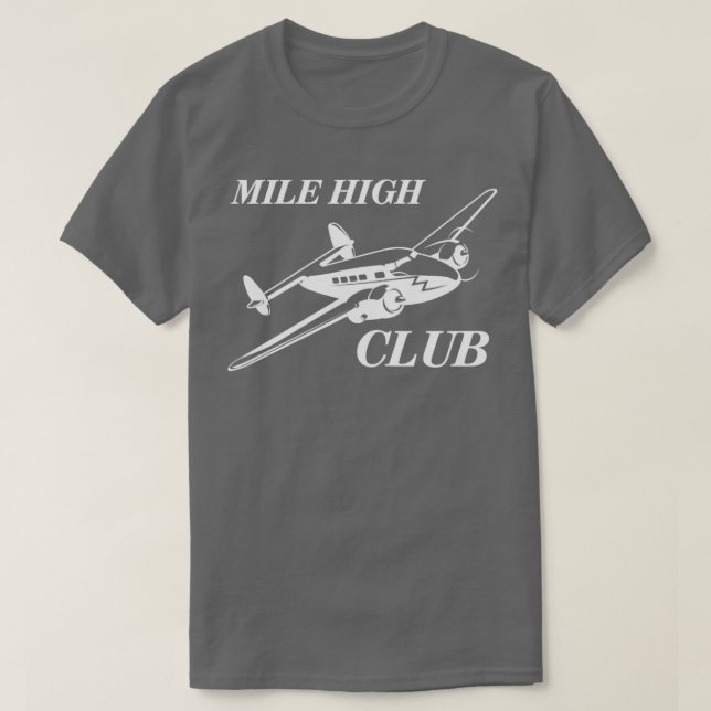 Camiseta Mile High Club (Frente do Design)