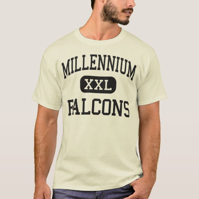 Camiseta Milênio - Falcons - alto - Tracy Califórnia (Frente)