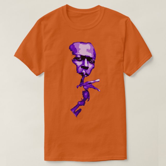 Camiseta Miles Davies (Frente do Design)