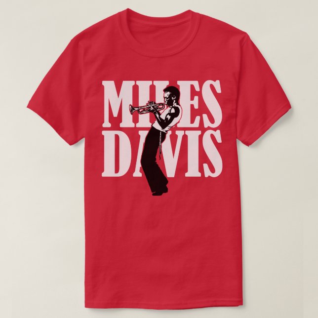 Camiseta Miles Davis - Estilo Estético Retroativo (Frente do Design)