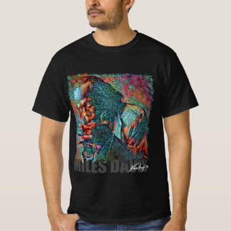 Camiseta MILES DAVIS - retrato NFT por Marco Aureggi
