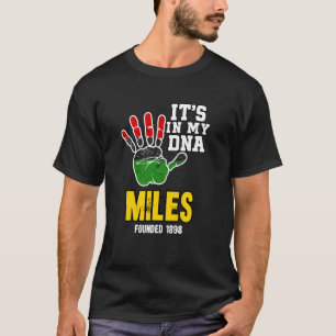 Camiseta Miles, MC, Design de Souvenir HBC