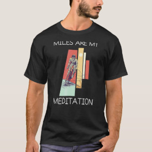 Camiseta Miles Meditation Mountain Bike Mtb Biking Cycling