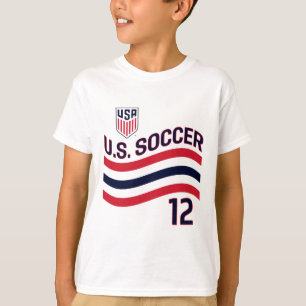 Camiseta Miles Robinson 12 Branco Usmnt Licenciado Oficialm