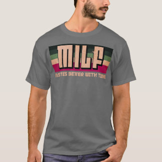Camiseta Milf é Melhor Roxo