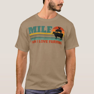 Camiseta MILF Man I Love Farming Funny Farmer Farming Retro