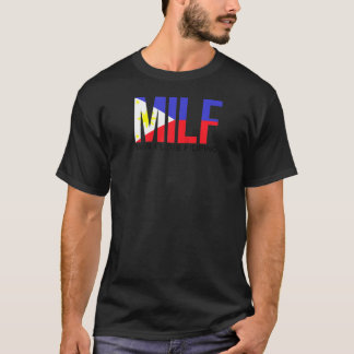 Camiseta MILF Man I Love Filipino Engraçado Adulto Filipina