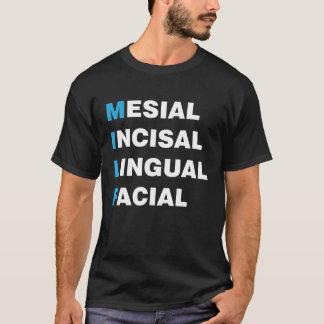Camiseta Milf - Mesial Incisal Lingual Facial