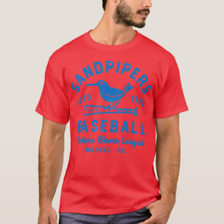 Camiseta Milford Sandpipers - Delaware - Vintage Defunct Ba