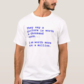Camiseta Milhão palavras do dólar