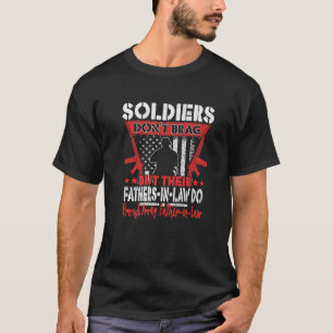 Camiseta Milhares Soldados Não Arrastam Orgulhoso Pai do Ex