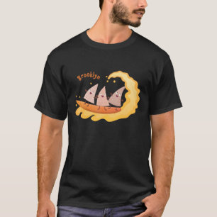 Camiseta Milhas de nachos, batatas fritas, canecas, surf