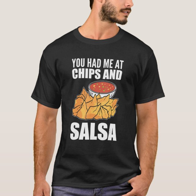 Camiseta Milhas e Salsa Foodie (Frente)