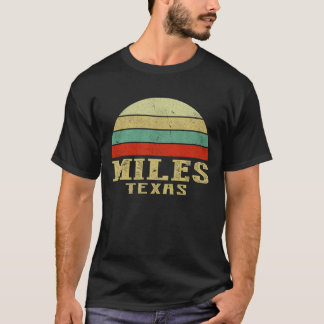 Camiseta MILHAS TEXAS Vintage Retro Sunset