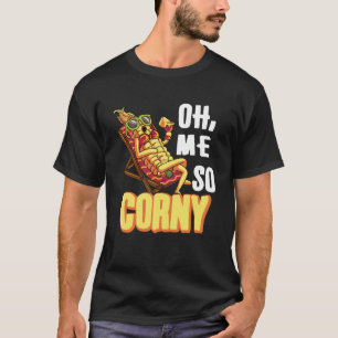 Camiseta Milho Agricultor Funny Trator Campo Vida Pul