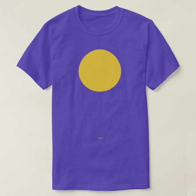 Camiseta Milho Crayola Circular (Frente do Design)