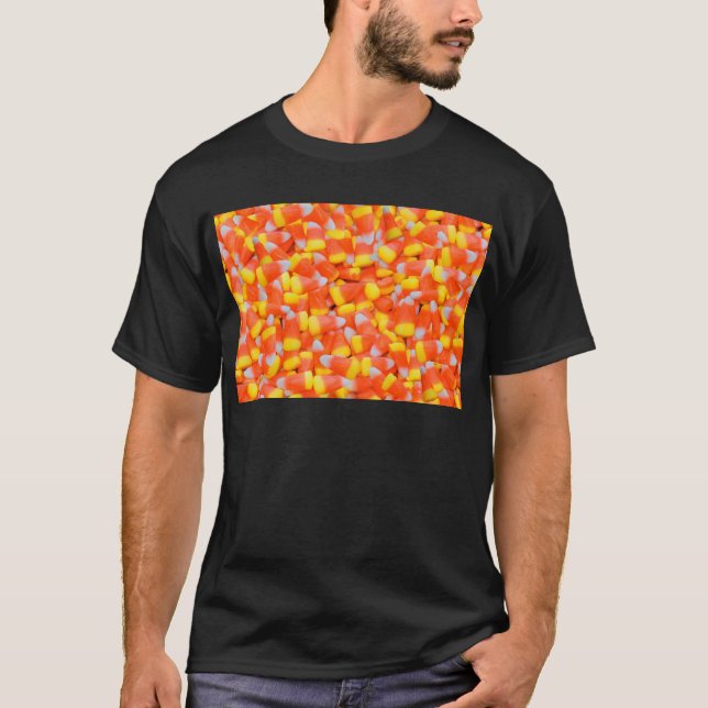 Camiseta milho doce de halloween (Frente)