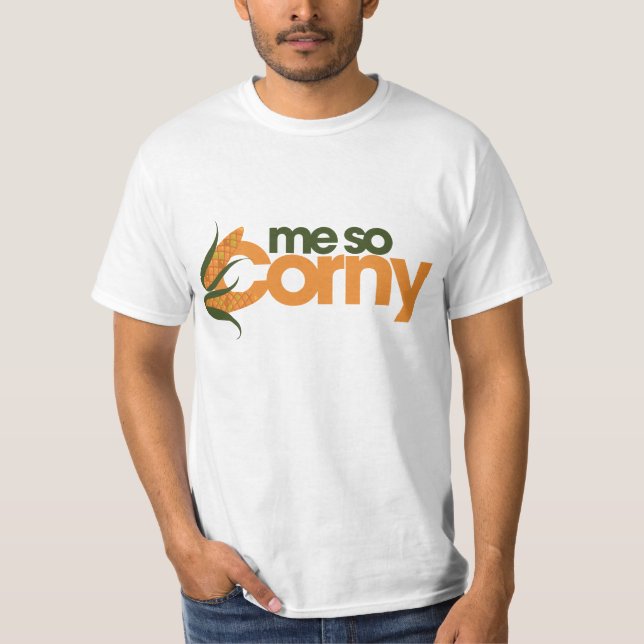 Camiseta Milho Engraçado (Frente)