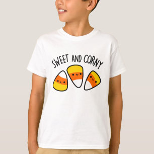 Camiseta Milho Engraçado E Engraçado E Engraçado 