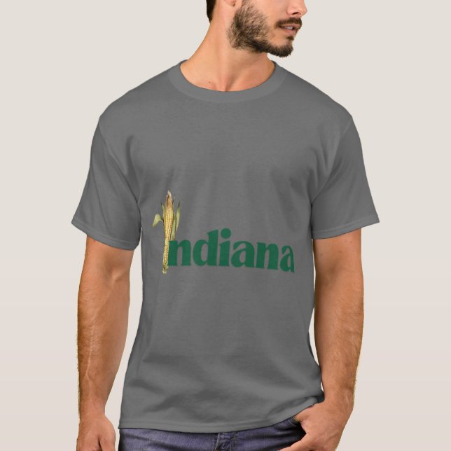 Camiseta milho hoosier (Frente)