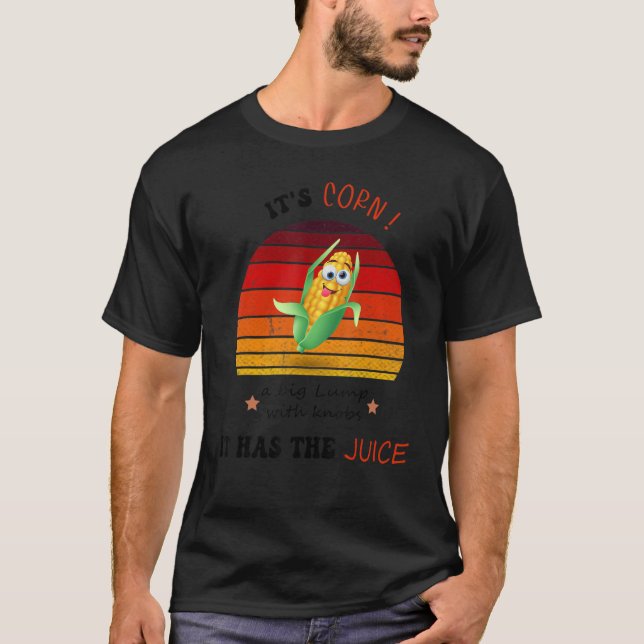Camiseta Milho Louco Rindo, Maior Bloco Com Botões (Frente)