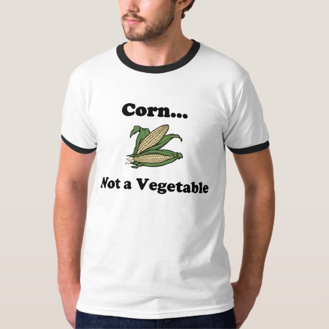 Camiseta Milho… Não um vegetal (Frente)