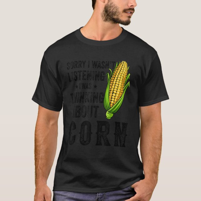 Camiseta Milho No Milho Da Fazenda De Costume Cob (Frente)