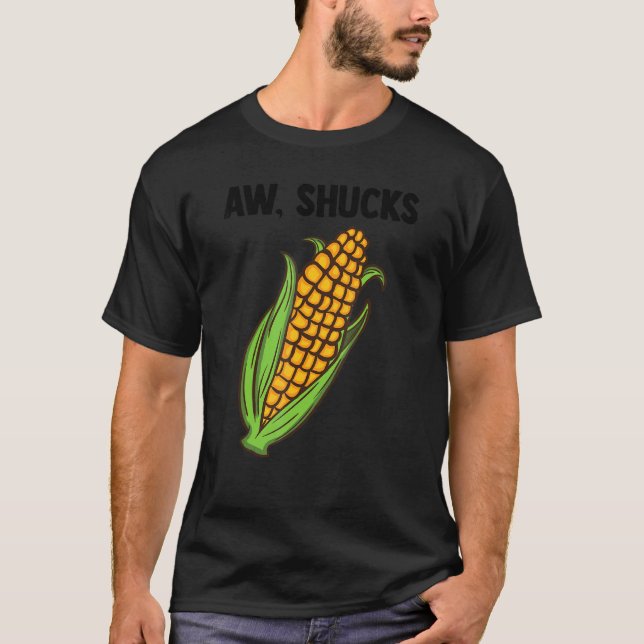 Camiseta Milho No Milho De Cob Para Homens Mulheres Legal (Frente)