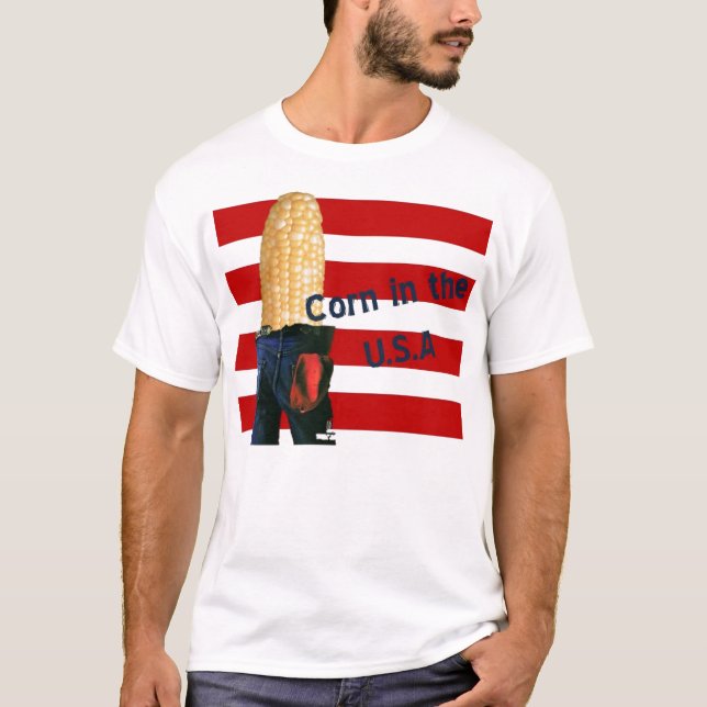 Camiseta Milho nos EUA (Frente)